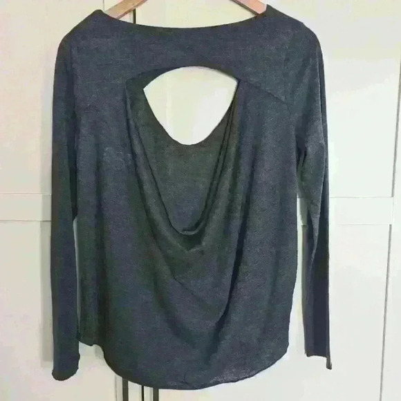 Chaser Navy Blue Long Sleeve Top - Picture 2 of 4